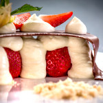 Десерт с пресни ягоди